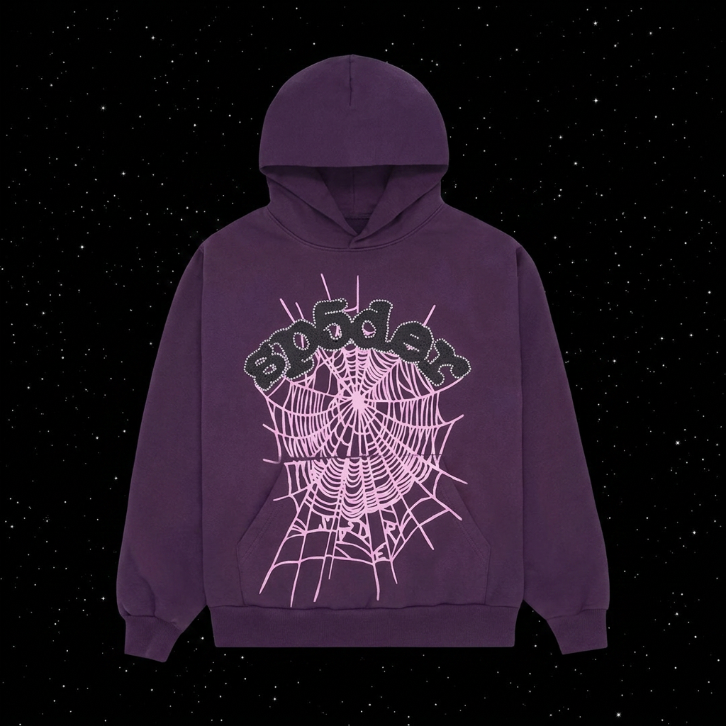 Sp5der Web Hoodie — Purple